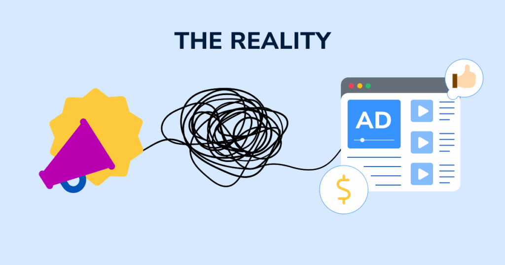 Advertising operation reality