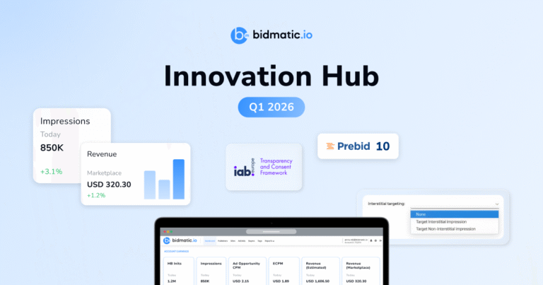 Bidmatic Innovation Hub – Q1/2026