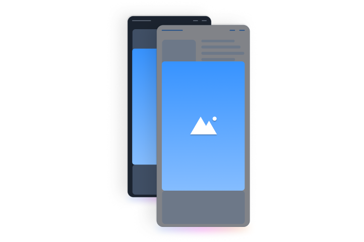 In-app ad format preview
