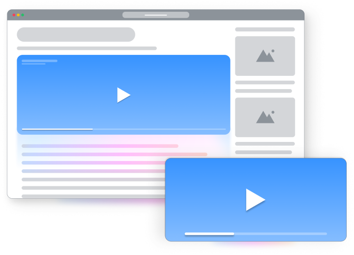 Video ad format preview